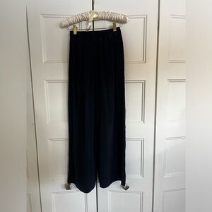 Elizabeth Suzann Florence Pants in Silk, small, navy
